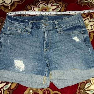 Ana Distressed jean shorts